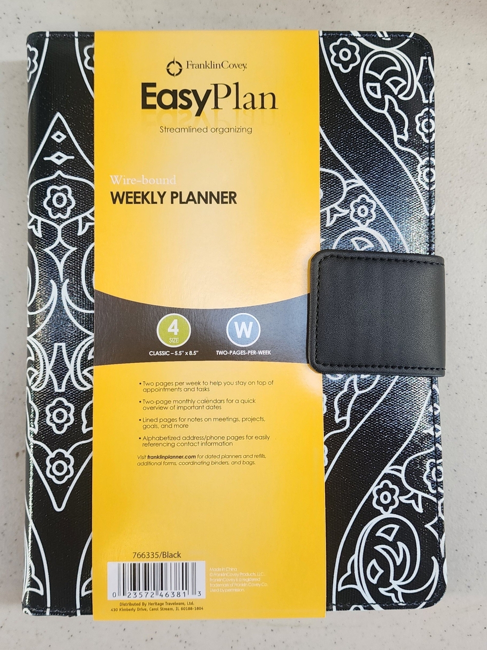 Franklin Covey • EasyPlan Weekly Planner • Brand New